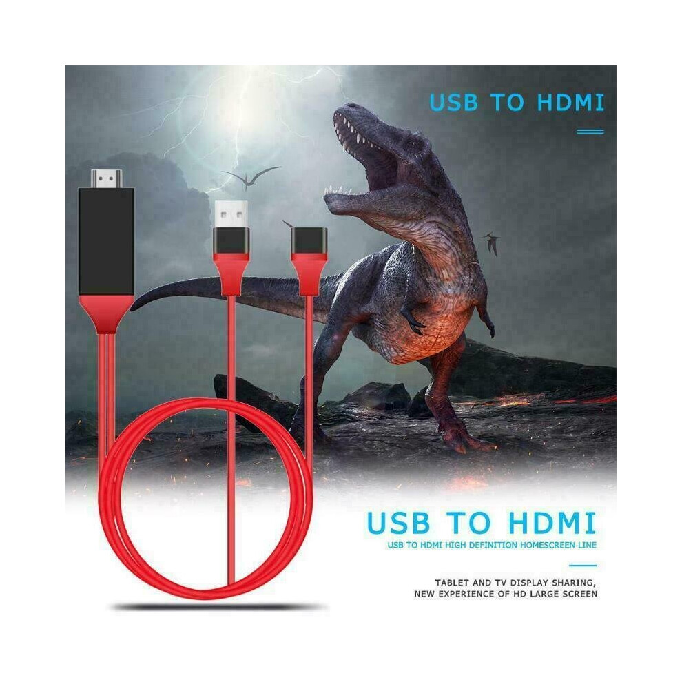 1080P Mhl Usb To Hdmi Cable Adapter For Android & Iphone 3411184162748