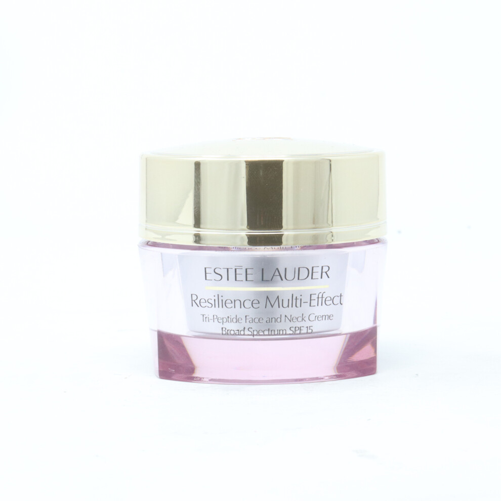 Estee Lauder Resilience Multi-Effect Tri-Peptide Creme Spf 15 1.0oz Without Box