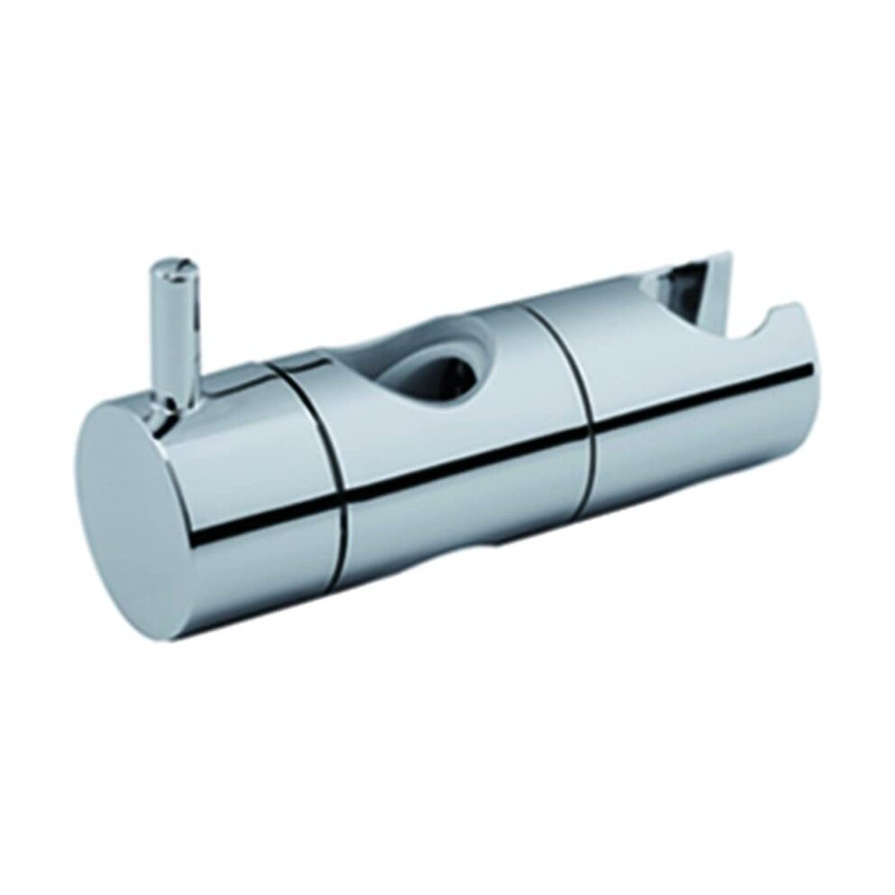 Chrome Abs Slider Shower Bracket, Silver 5060420190786