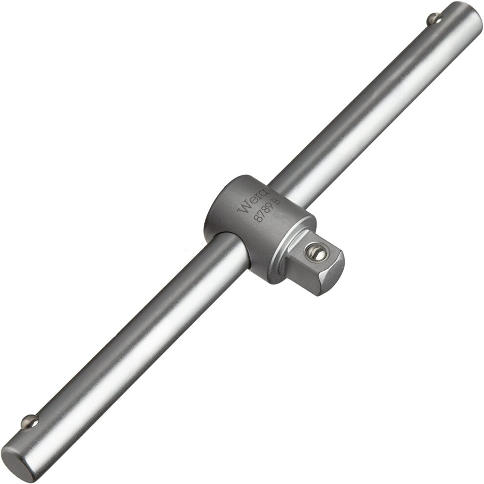 Wera 05003581001 3/8 x 165.0 mm 8789 B - 42802 Zyklop Sliding T-Handle - Silver
