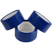 Triplast 48 mm x 66 m Low Noise Packing Parcel Tape - Blue (Pack of 6)