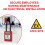 Master Lock Master Lock S32RED S32 thermoplastic Dielectric Safety Padlock, Red, One-Size 3