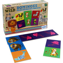 Shuffle In to the Wild Dominoes