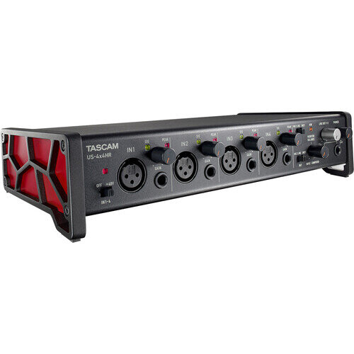 Tascam Tascam US-4x4HR Desktop 4x4 USB Type-C Audio/MIDI-interface