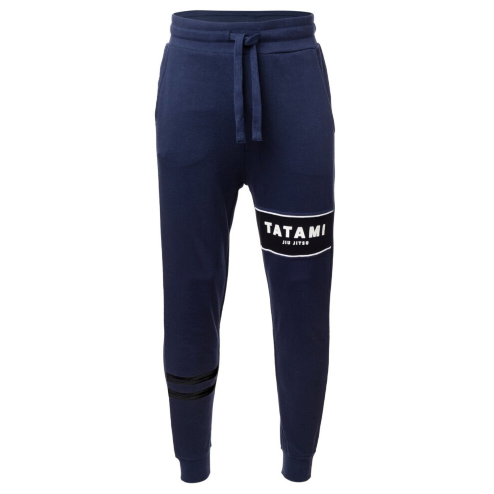 (Medium) TATAMI MENS FRACTION NAVY JOGGERS 