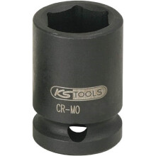 KS Tools 515.1025 1/2" Hexagon impact socket short, 25mm