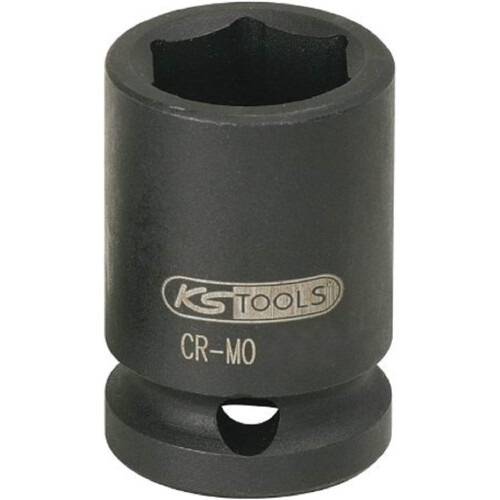 KS Tools 515.1025 1/2" Hexagon impact socket short, 25mm