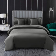 (Super King, Gray) Duvet Cover Set - Soft Valvet Duvet Cover & 2 Pillow Cases Bed Set Warm Soft