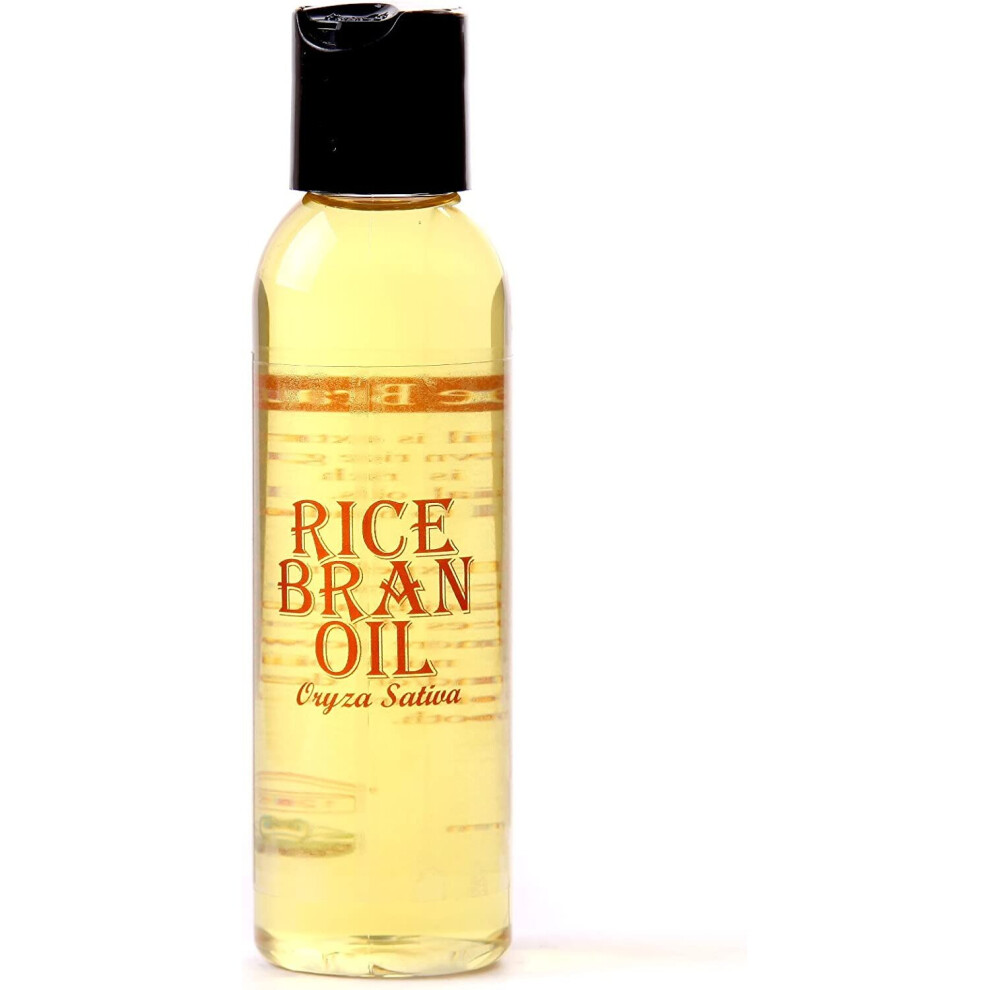 Mystic Moments | Rice Bran Carrier Oil - 125Ml - 100% Pure