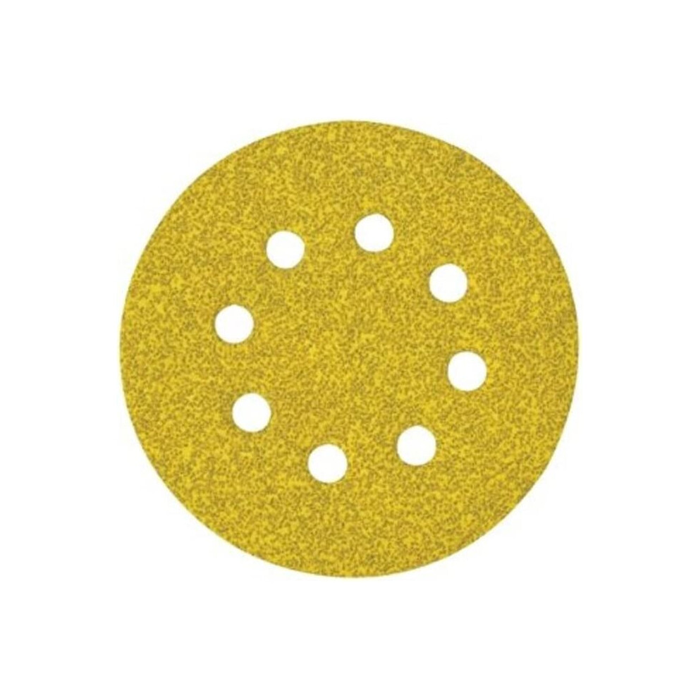 Dewalt DT3101-QZ Loop Disc, Ross"Quick Fit", 125 mm, 6 Holes, Grit Size 40 (Pack of 10)