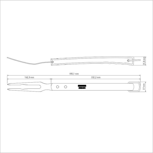 Tramontina Carving Fork 47.1 cm 2
