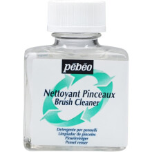 Pensselin puhdistusaine - Pébéo - 75ml - Öljy ja akryyli - Monikäyttöinen - Valkoinen