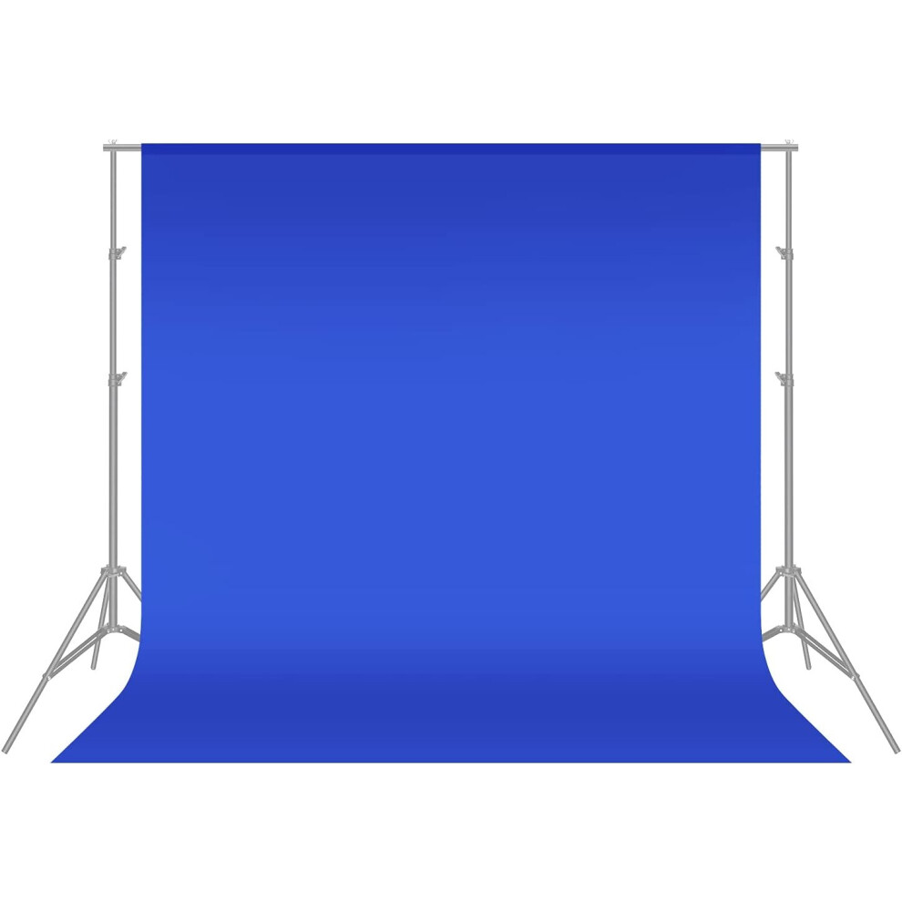 Neewer 1.8 x 2.8 m/6 x 9 ft Photo Studio Muslin Collapsible Backdrop Background - Blue