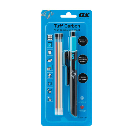 OX OX Tuff Carbon - Marking Pencil Value Pack