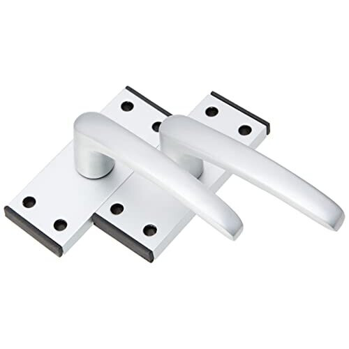 Carlisle Brass SAA61 Door Handle, Satin Aluminium