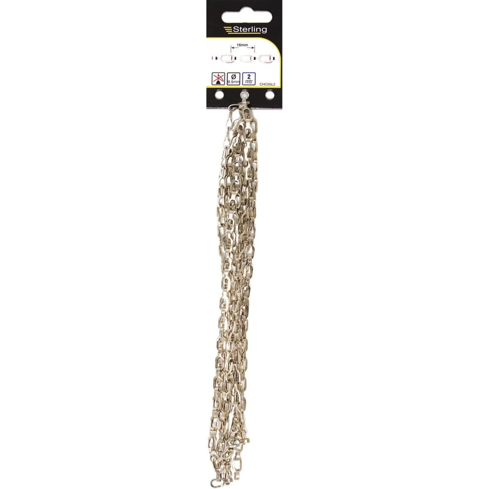 Sterling Chc05l2 Chandelier Chain, Chrome 5016567018711