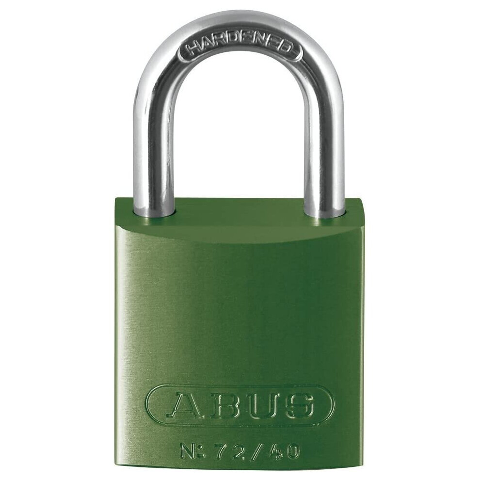 ABUS Aluminium Padlock 72/40 green, 43600