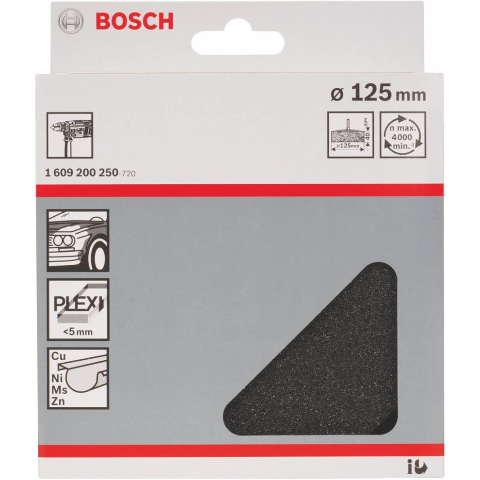 Bosch Professional 1609200250 Polishing Sponge, Blue