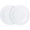 Denby Denby 11048904 White By 2 Piece Medium Plate Set 1