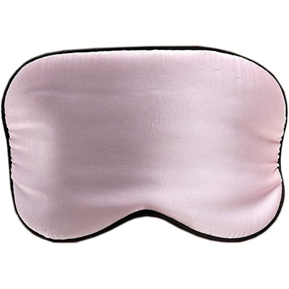 Lsharon 100% Mulberry Silk Sleep Eye Mask Adjustable Soft Sleeping Mask Blindfold For Men & Women For Deep Relaxation Best Eye Shades Eye Mask
