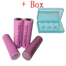 4pcs Li ion batterij 18650 oplaadbare batterijen 18650 ICR18650-26H 26