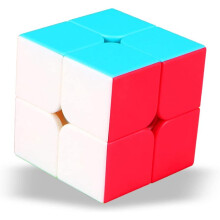 TOYESS Speed Cube 2x2 Stickerless, Smooth Magic Cube 2x2x2, Professional Puzzle Cube, Brain Teasers Toys for Kids & Adults