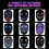 LED Full Face Mask, Programmable App Control Changing Mask Cosplay USB 5