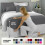 (Double, Mid Blue) Deep fitted Sheet 25cm BedSheets 100% PolyCotton 2