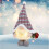 Grey Light Up Christmas Gonk Holding Parcel Standing Decoration 50cm 1