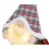 Grey Light Up Christmas Gonk Holding Parcel Standing Decoration 50cm 6