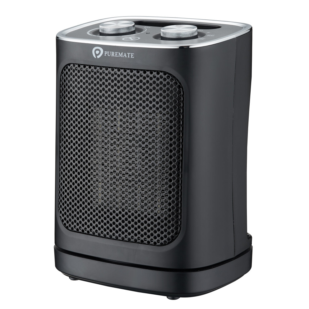 PureMate 1800W Ceramic Fan Heater with Oscillation