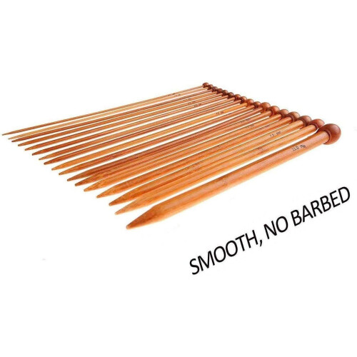 Bamboo Knitting Needles Set Knitting Needle Case Knitting Kits for Beginners 1
