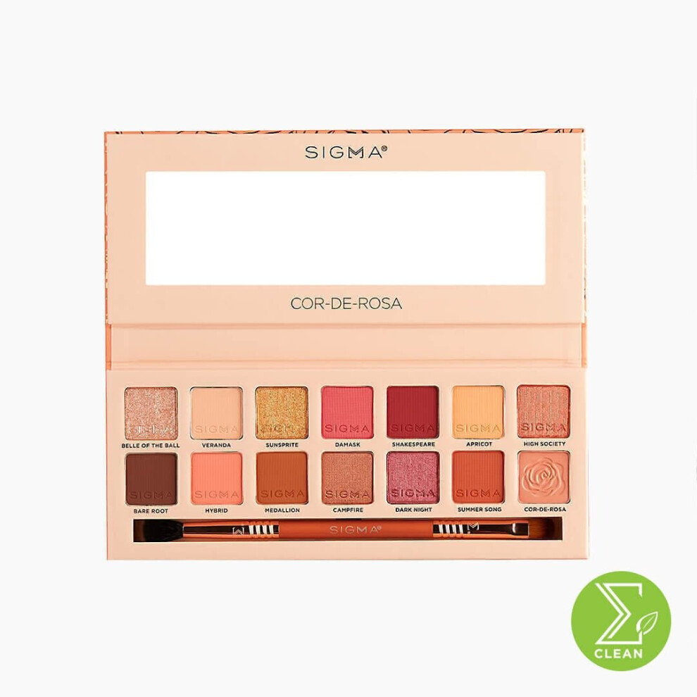 Beauty Goddess Sigma Beauty Cor-De-Rosa Eyeshadow Palette