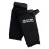 (X-Large) Krav Maga Black Sock Type Elasticated Shin Guards 1