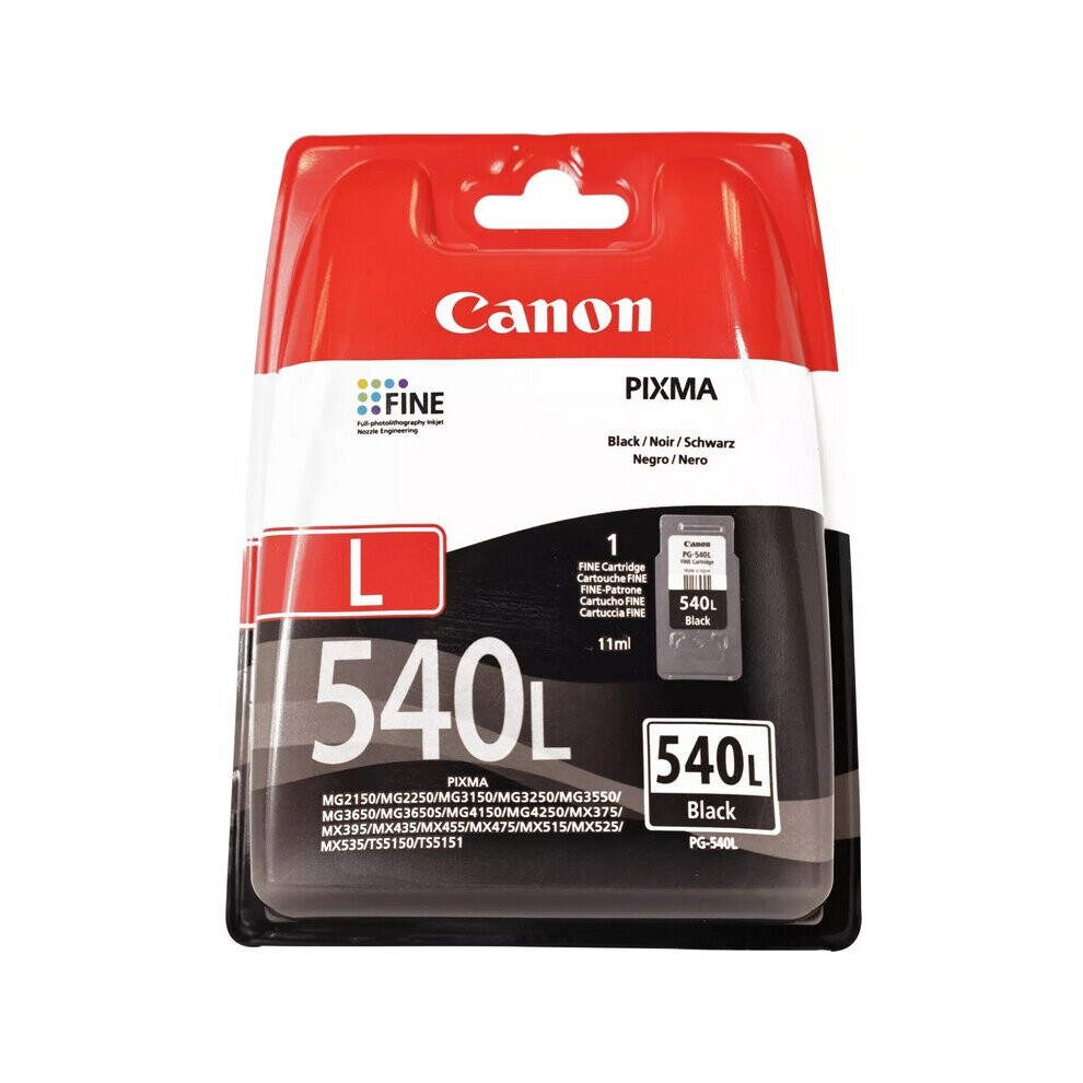 Canon 5224B010 PG540L Black Ink 11Ml