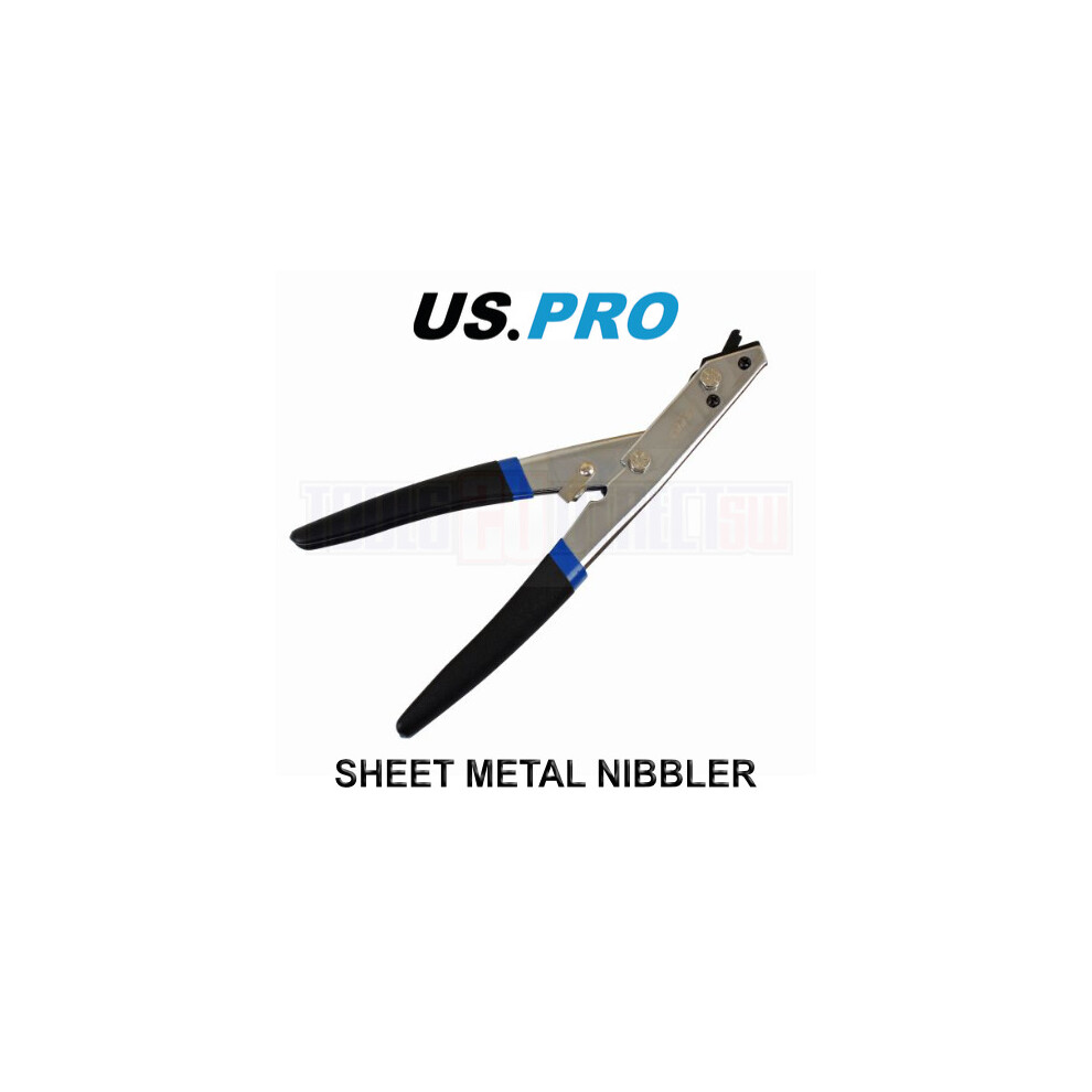 Us Pro Tools Sheet Metal Nibbler Hand Held Manual Tin Cutting Shears 7070