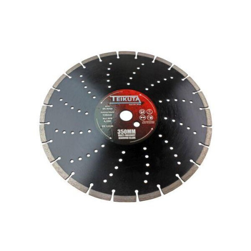 TEIKUTA 350 X 10 X 25.4MM Segmented Multi-Masonry Diamond Cutting Blade 9126 1