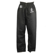 (170 cm) KRAV MAGA COMBAT COTTON TROUSERS - PLAIN BLACK
