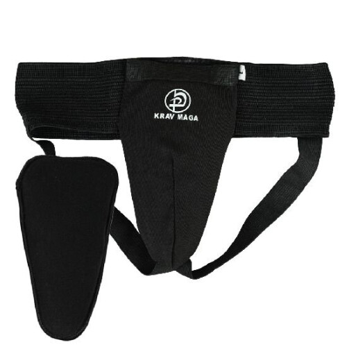 (Medium) Krav Maga Ladies Black Elasticated Groin Guard