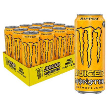 Monster Ripper Energy + Juice Drink 500ml Pack of 12