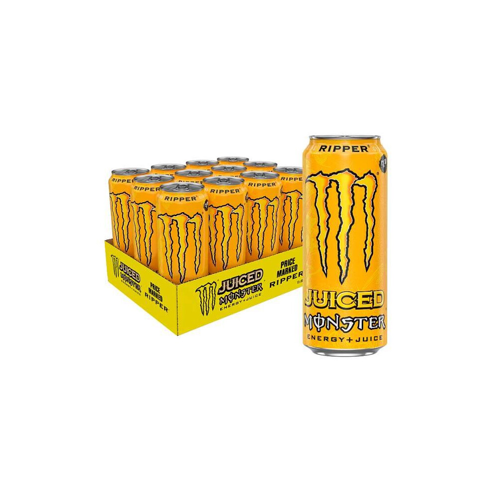 Monster Ripper Energy + Juice Drink 500ml Pack of 12