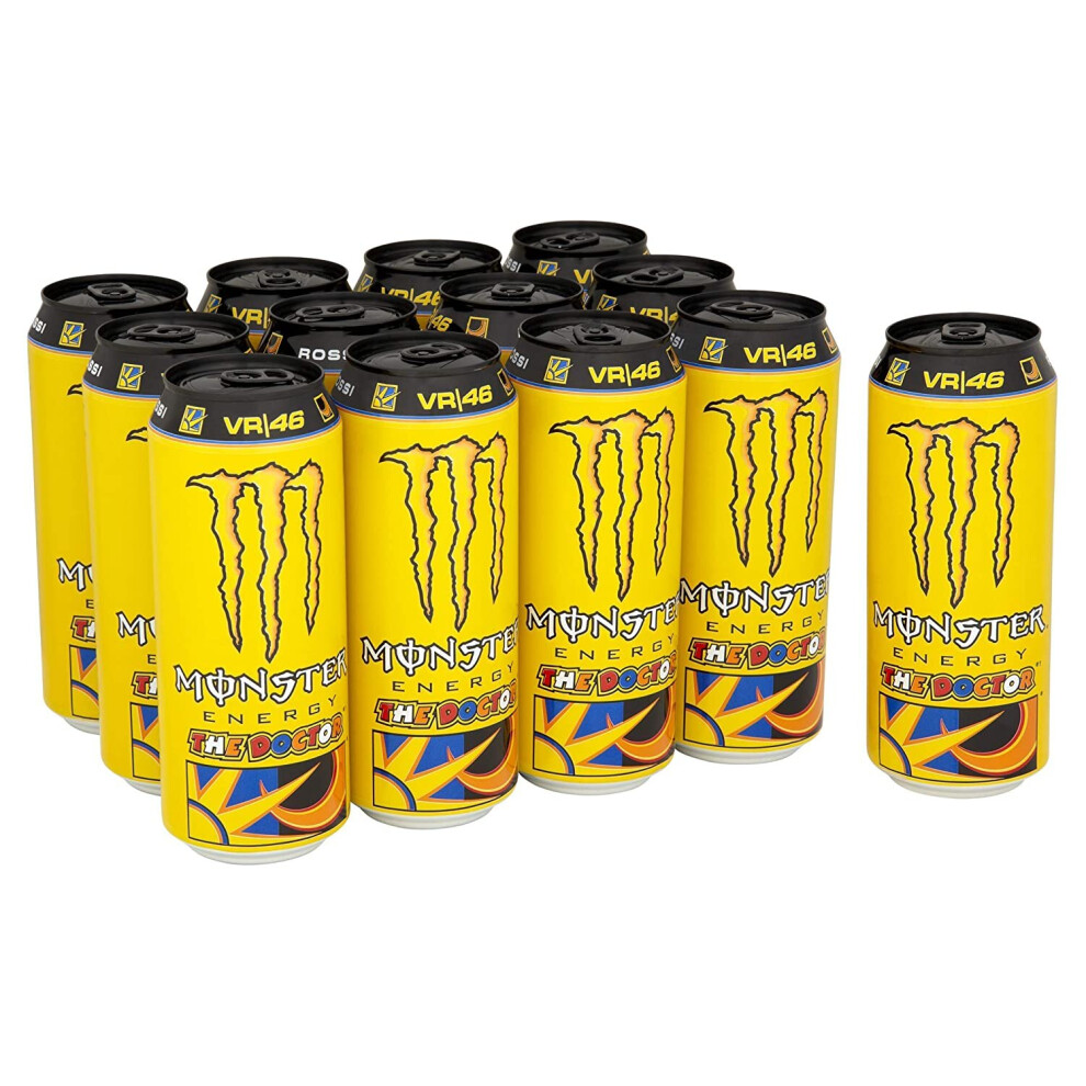 Monster Energy The Doctor Rossi Drink 500ml Pack of 12 