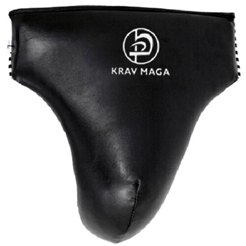 (Medium) Krav Maga Mens Deluxe Padded Groin Guard
