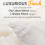 (White) GlamHaus Electirc Heated Throw Blanket 160x130 cm 8