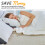 (White) GlamHaus Electirc Heated Throw Blanket 160x130 cm 5