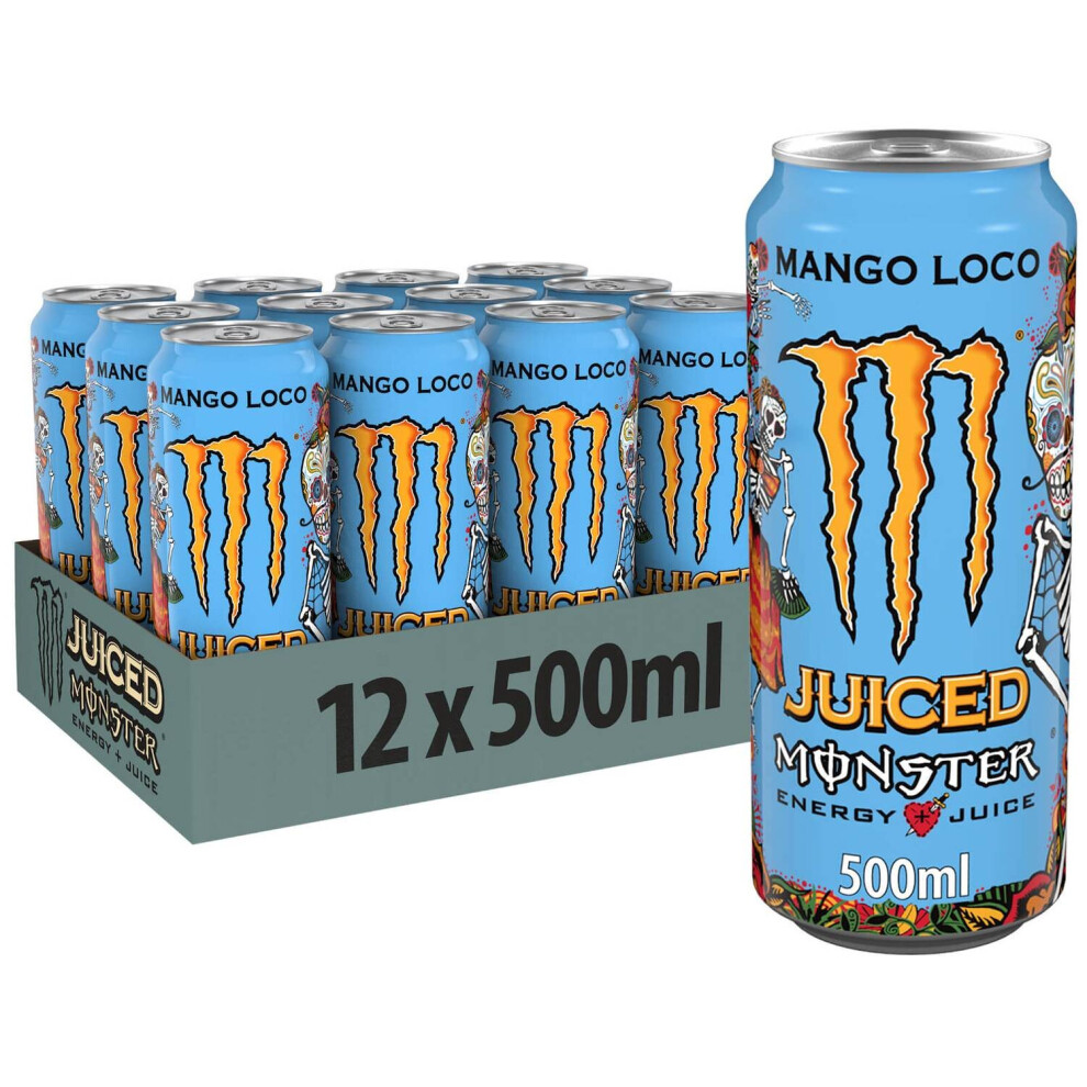 Monster Energy Loco Energy Drink 500ml Pack of 12