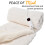 (White) GlamHaus Electirc Heated Throw Blanket 160x130 cm 9