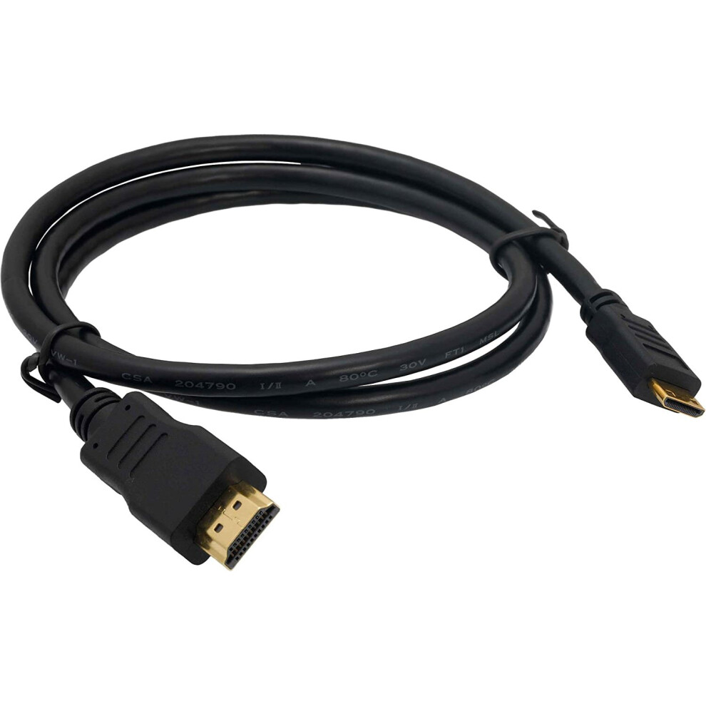 Panasonic Lumix DMC-FZ35 / F738 Replacement HDMI Cable DragonTradingÂ®