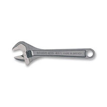 Bahco 8070 BH8070 IP Black-Finished Adjustable Wrench in Industrial Pack, Grey, 6-Inch, 20 mm