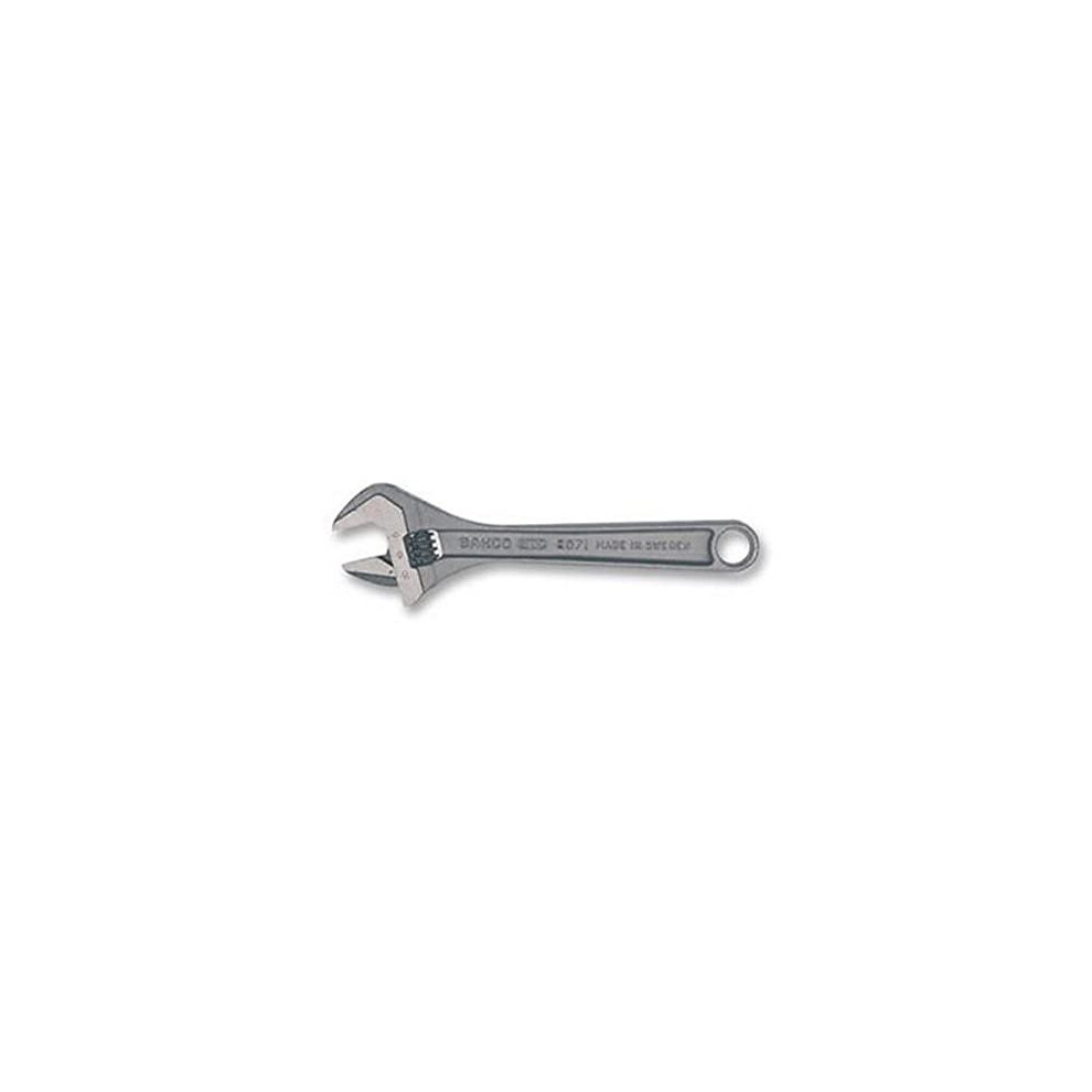 Bahco 8070 Bh8070 Ip Black-Finished Adjustable Wrench In Industrial Pack, Grey, 6-Inch, 20 Mm